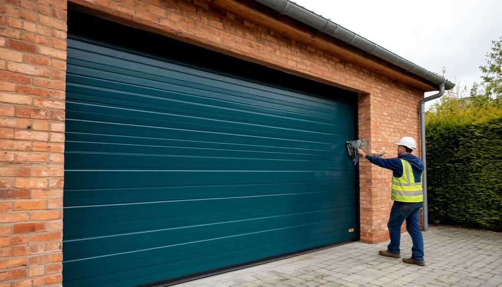 Весь процесс установки и ремонта секционных ворот: что нужно учитывать